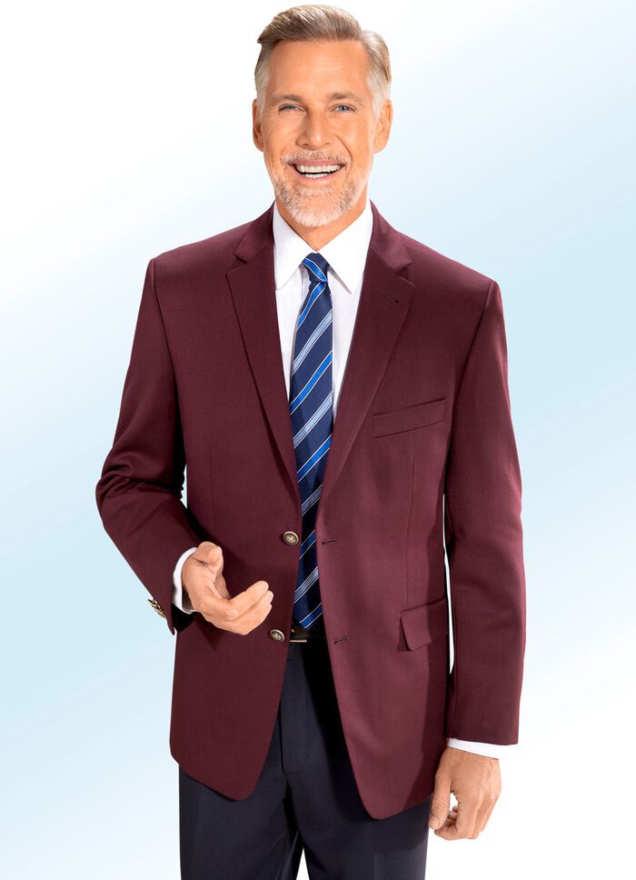 Blazer in 3 kleuren BORDEAUX