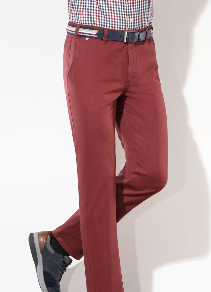 Broek "Br&uuml;hl" met riem in 3 kleuren 