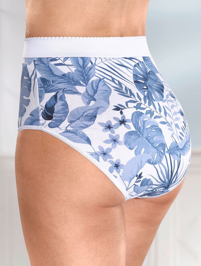 Set van vier corrigerende slips met buikversteviging 