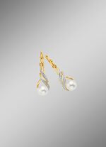 Oorbellen met zoetwaterparels 