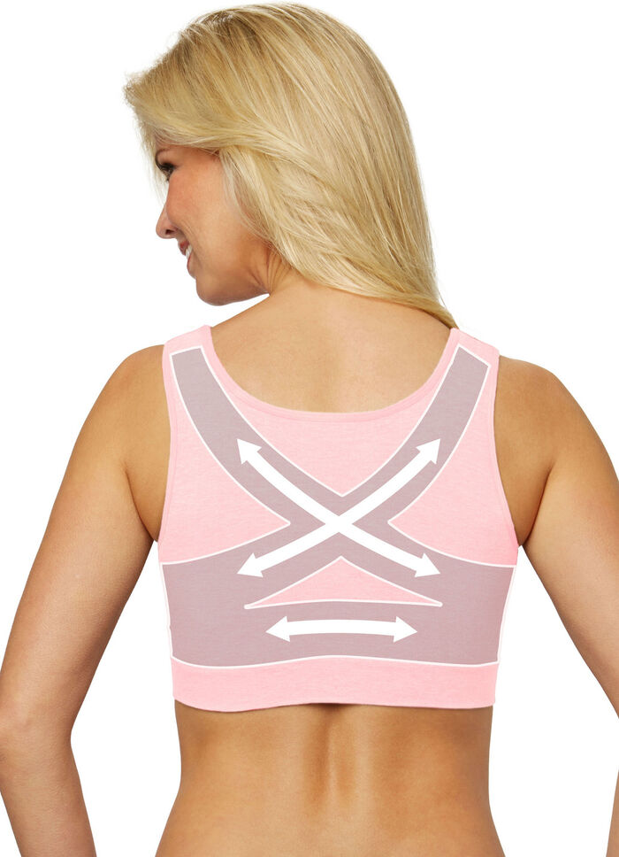 Comfort kanten bh in een set van 3 WIT HUIDKLEURIG ZW