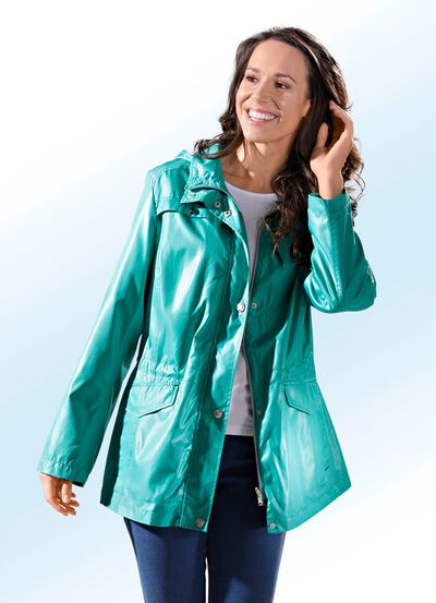 Jas met afneembare capuchon 