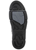 Waldl&auml;ufer enkellaarzen met zebra-design ZWART-GRIJS