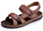 Gemini sandaal van rundnappaleer COGNAC