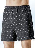 Set van vier boxershorts, met kleurrijke patronen 