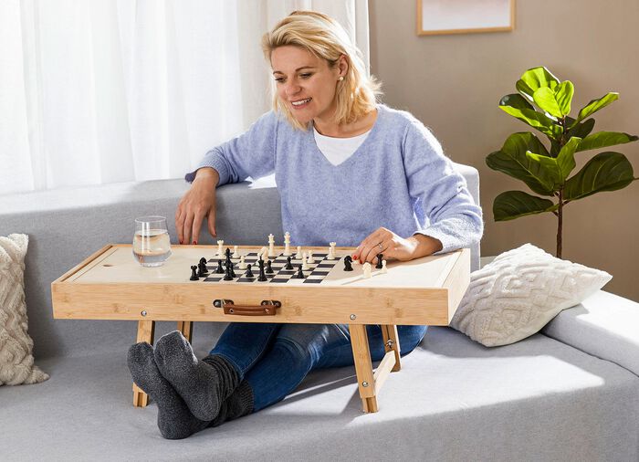 Spel- en puzzeltafel voor puzzels tot 500 stukjes 