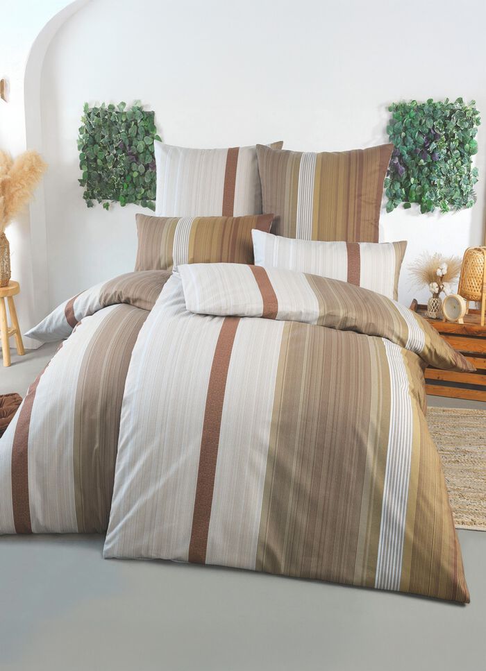 Dubbelzijdig bedrukt beddengoedset van Florella BRAUN