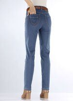 Jeans met een slimme zakoplossing JEANSBLAUW