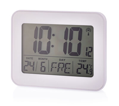 Radiowekker met kunststof behuizing 