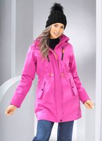Lang softshell jack FUCHSIA