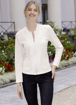 Blousejasje met opstaande kraag 