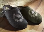 Herenpantoffels van warm wolvilt