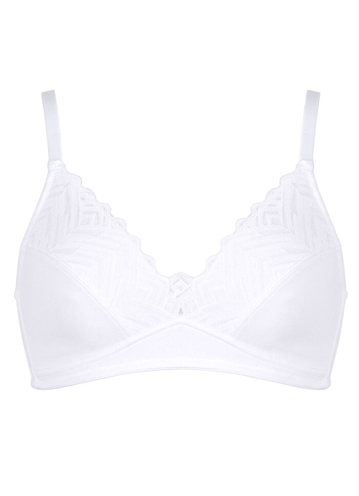 Naturana bh met elastische kant 