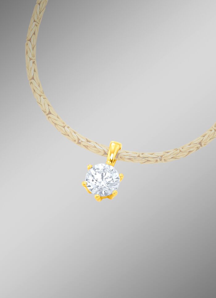 Kettinghanger met briljant 