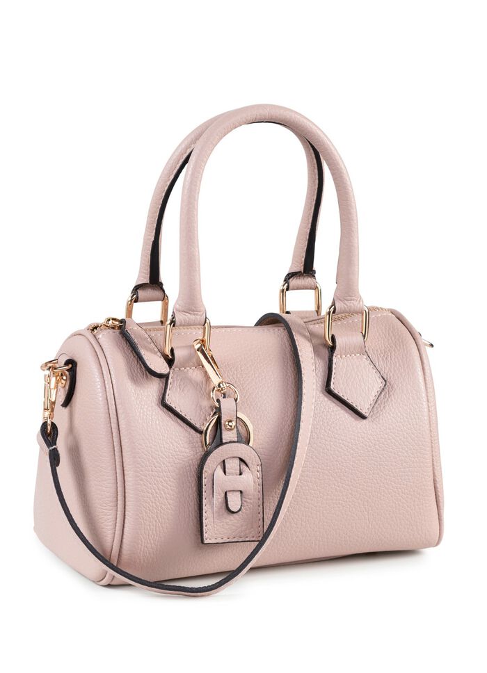 Laurina tas met afneembare sieradenhanger POEDERROZE