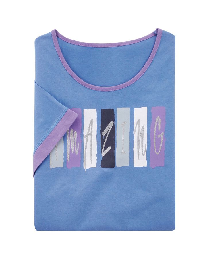 Twee-pack nachthemden met royale halslijn 