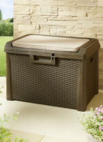 Santorini tuinbox in elegant rotan design BRUIN