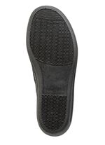 Slippers van fluweel met een print en een luipaarddessin ZWART-BRONS