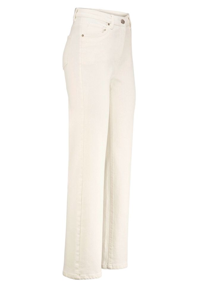 Jeans met wijde pijpen 