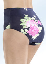 Set van vier slips met een rozendessin 