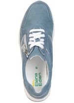 ELENA EDEN, comfortabele damessneakers, breedte H, met uitneembaar voetbed JEANS-SILBER