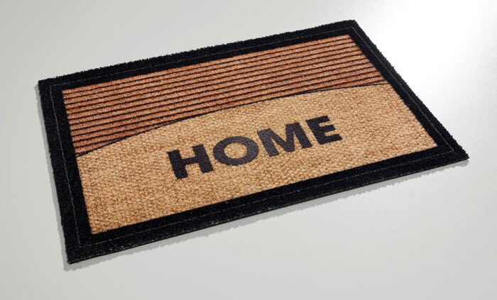 Deurmat met antislip achterkant 