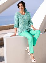 Broek met sportieve chic 