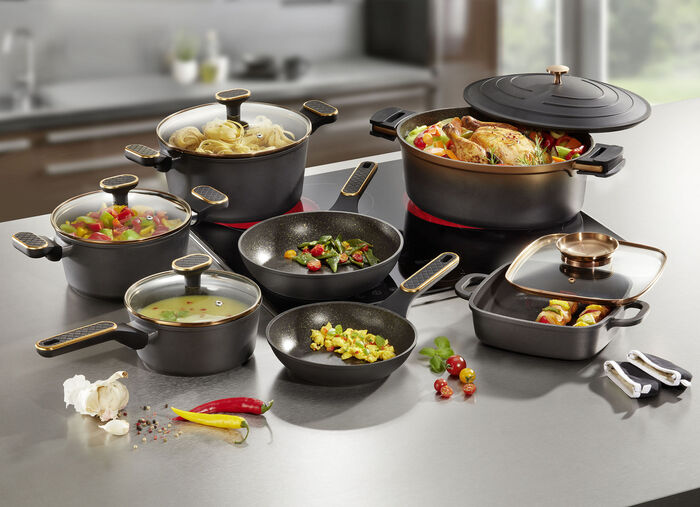 Stoneline® kookgerei – een aankoop voor het leven ROSÉGOUD-ZWART