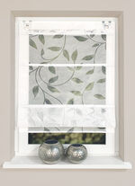 Luchtig, licht en superpraktisch magnetisch rolgordijn WIT