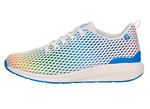 Rieker sneakers met regenboog kleurverloop WIT-MULTICOLOR
