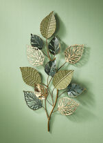 Wanddecoratie van robuust metaal 
