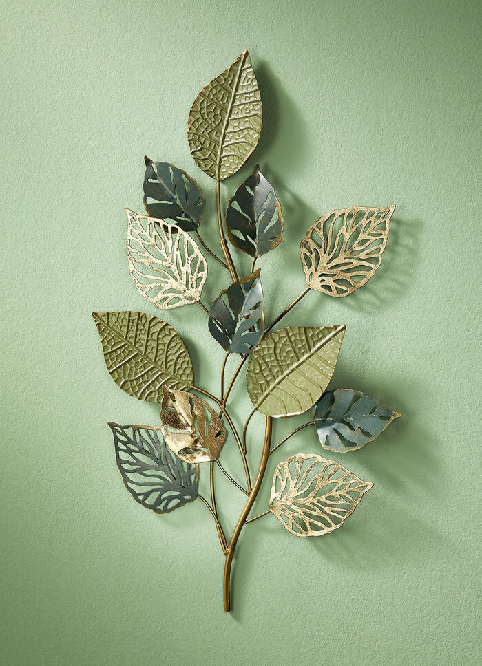 Wanddecoratie van robuust metaal 