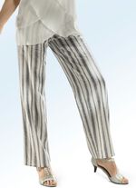 Broek in een modieuze wijdte 