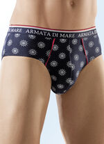 Set van vier slips, bedrukt 