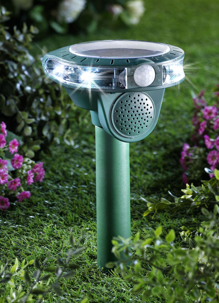 Grundig dierafweerapparaat op zonne-energie 