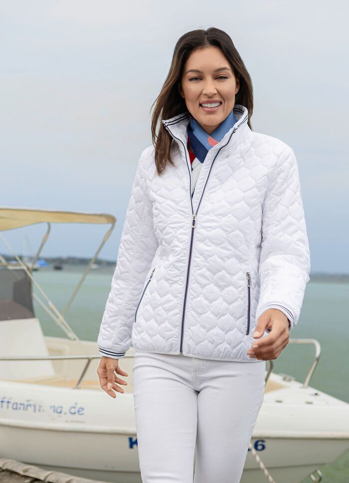 Jas met uienquilting 