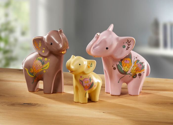 Handgemaakte Goebel porseleinen olifanten 