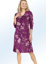 Ascafa nachthemd met V-hals en modal 