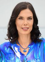 Halsketting met 3 rijen hangers 