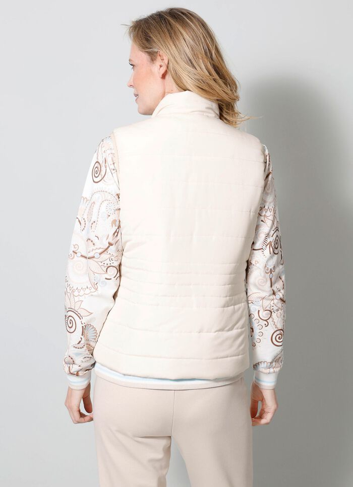 Omkeerbaar vest met zakken met ritssluiting 