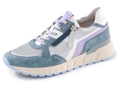 Gabor, trendy damessneakers, breedte H, met uitneembaar voetbed 