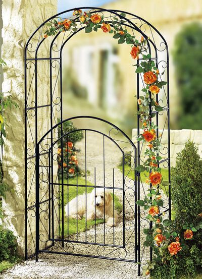 Rozenboog met poort 