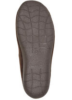 Pantoffels van textiel in corduroy-look BRUIN