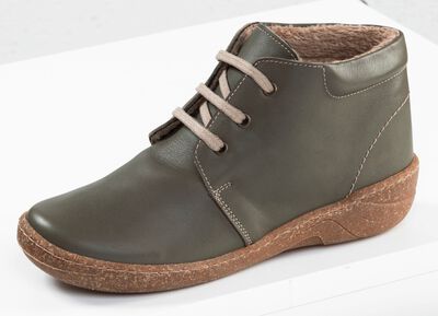 ELENA EDEN, gevoerde dameslaarzen, breedte G, met uitneembaar voetbed 