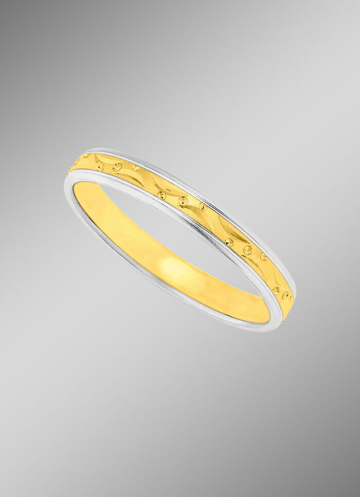 Chique briljante trouwring 