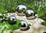 Ballen van roestvrij staal, set van 4 
