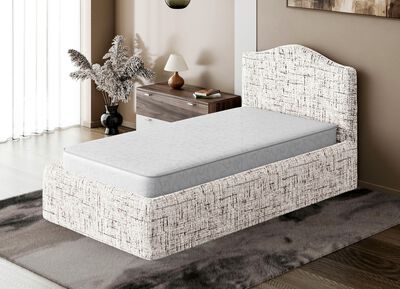 Stretchhoes voor boxspringbed in microvezelkwaliteit 