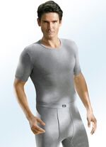 Set van vier onderbroeken van fijne ribstof, met gulp 