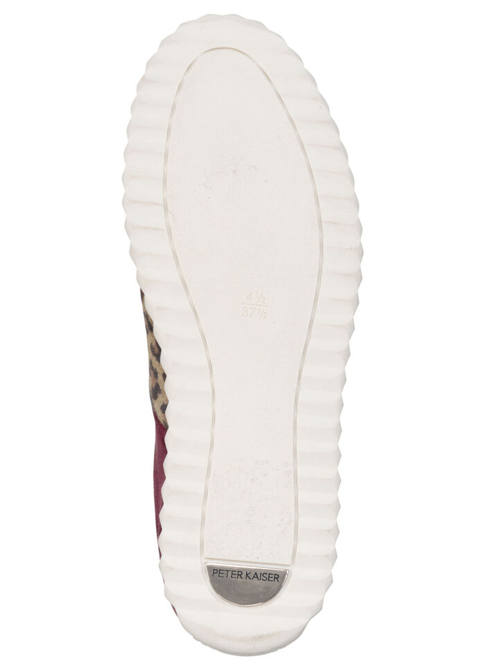 Peter Kaiser, trendy damessneakers, met uitneembaar voetbed BORDEAUX-BRUIN