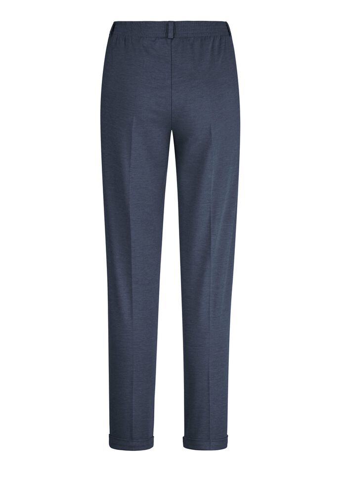 Broek met elastische tailleband aan de achterkant 